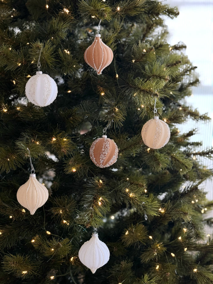 Velvet Sands 6cm Ornament Set (set of 12)