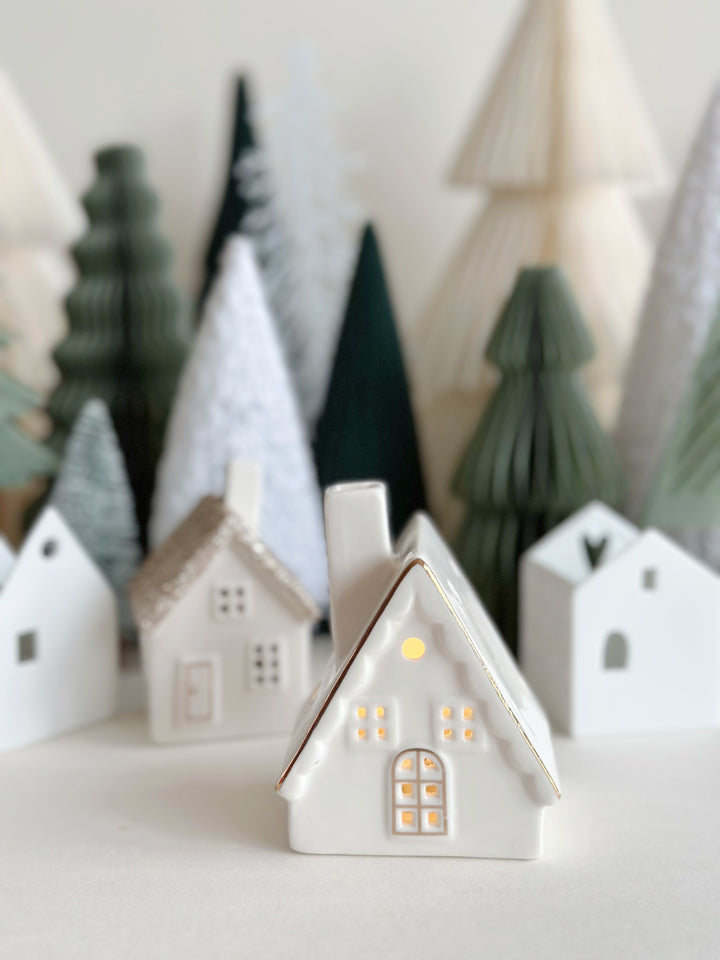 Cozy Glow Porcelain Cottage
