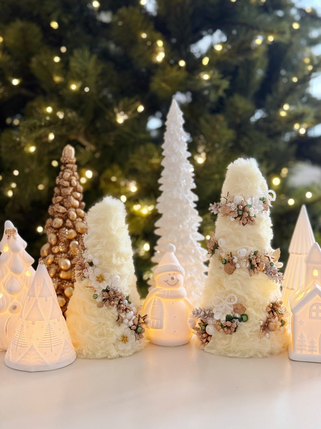 Buttercream Wishes Handmade Faux Fur Tree (2 options)