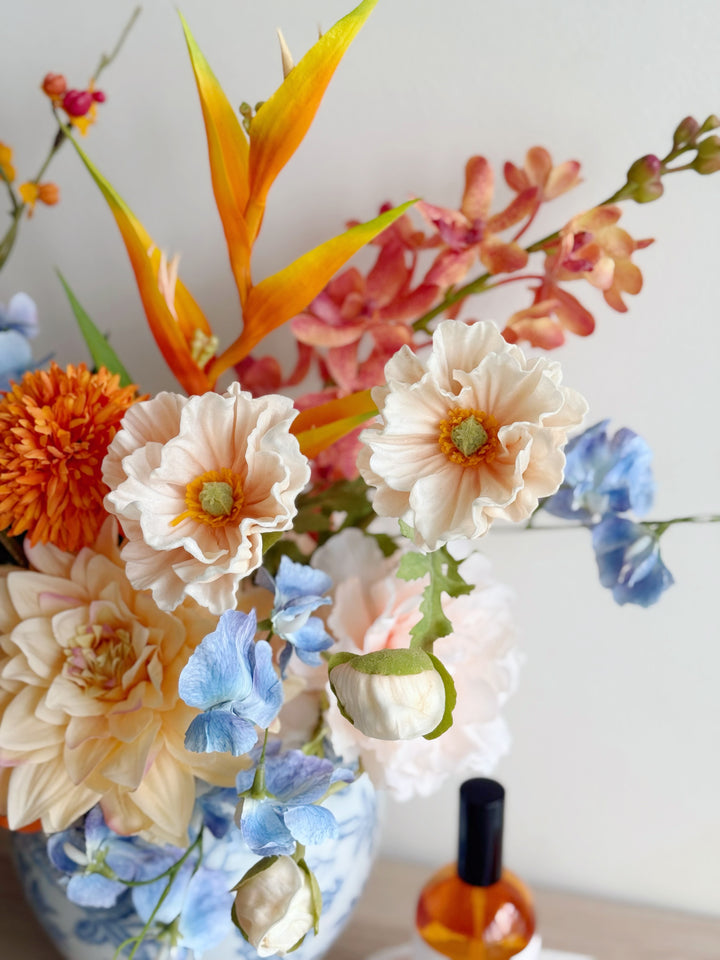 招财进宝 Golden Abundance Bloom In The Vase (1-sided)