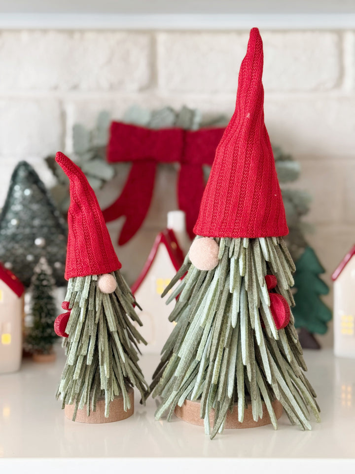 Sage Fringe Christmas Gnomes (2 Sizes)