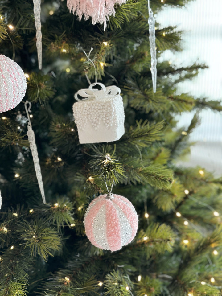 PRE-ORDER (20-25 Nov): Frosted Blush Christmas Ornament Set