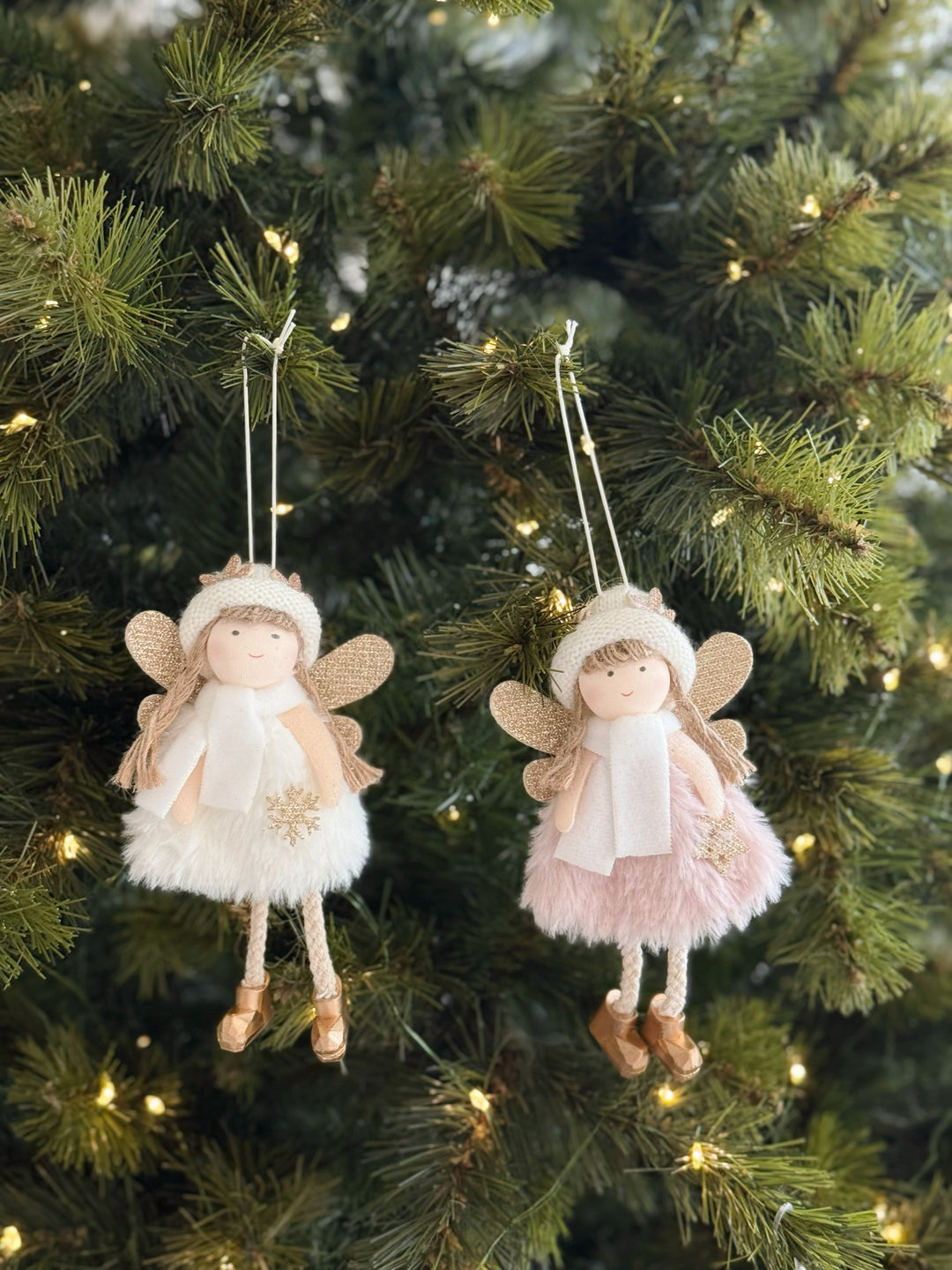 Golden Wing Angel Ornament (2 colours)
