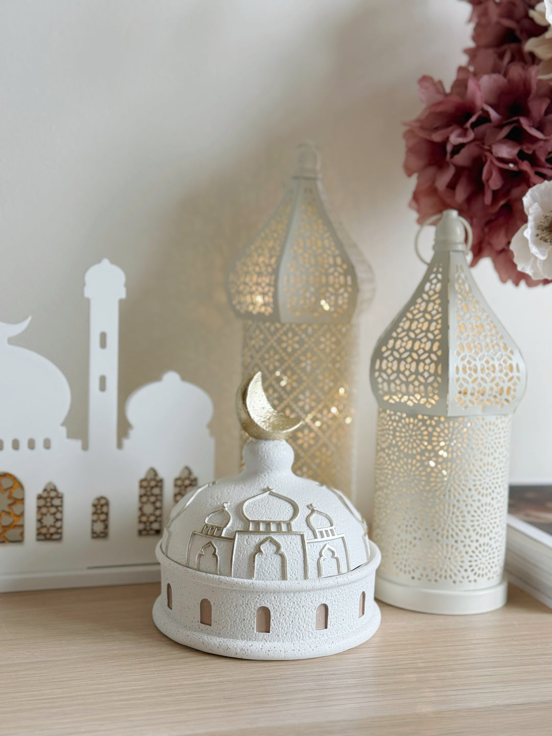 Golden Crescent Keepsake Box