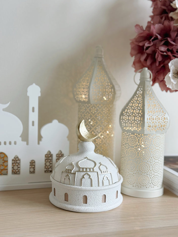 Golden Crescent Keepsake Box