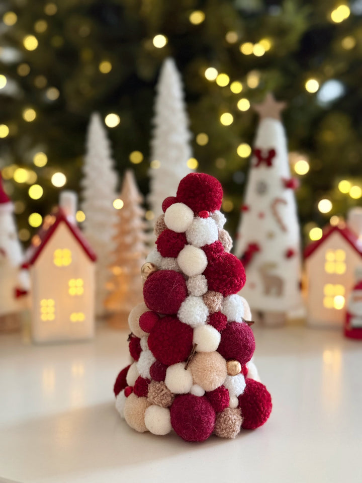 Berry Merry Handmade Pom Pom Tree (2 options)