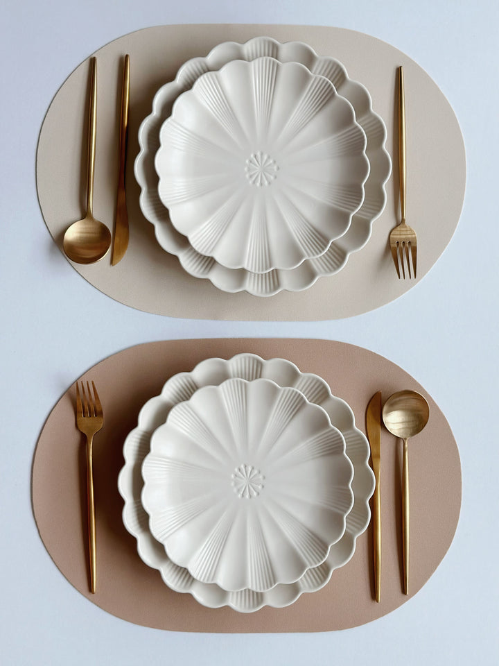 Earthy Faux Leather Placemats (2 colours)