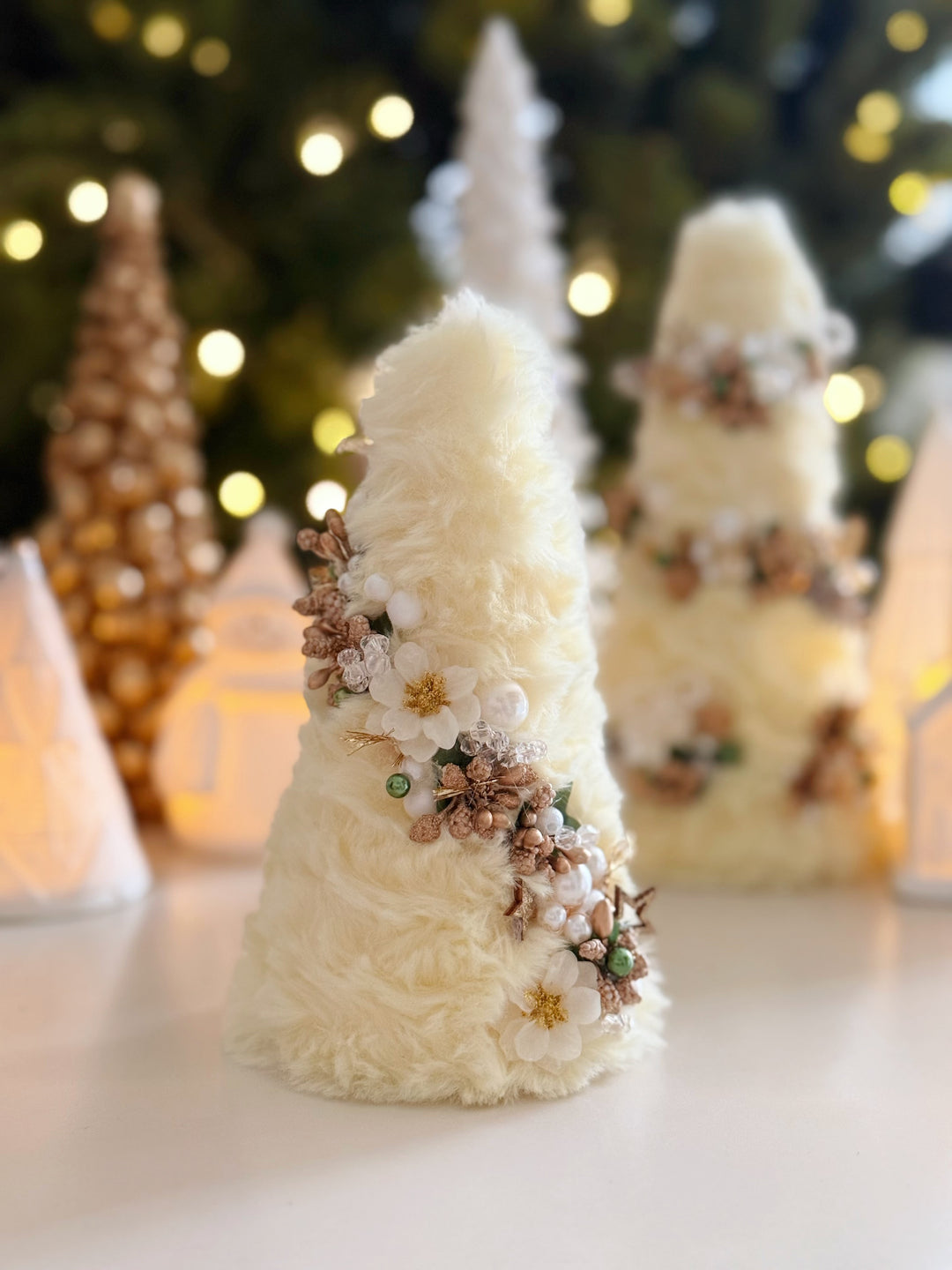 Buttercream Wishes Handmade Faux Fur Tree (2 options)