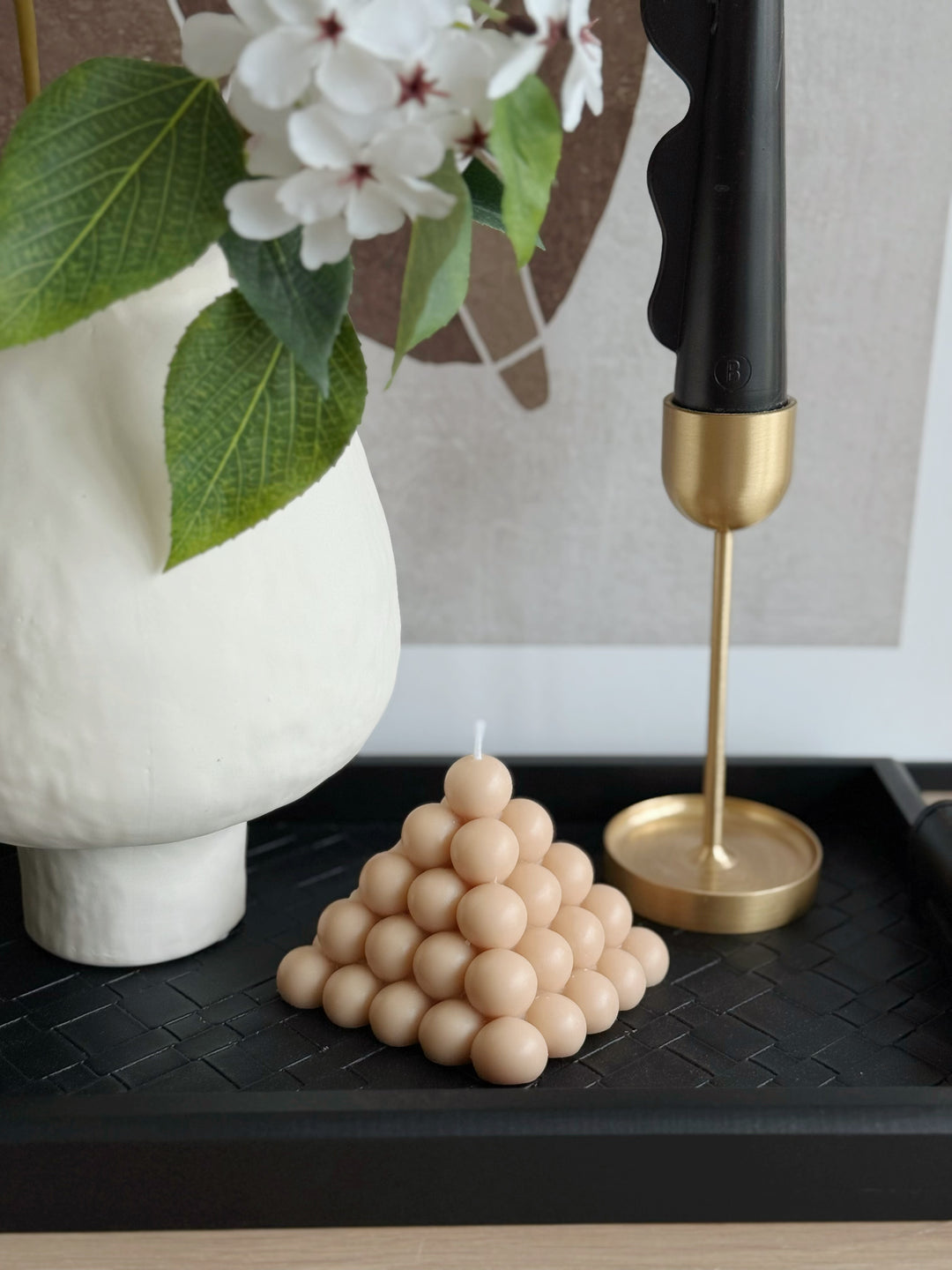 Bubble Peak Candle