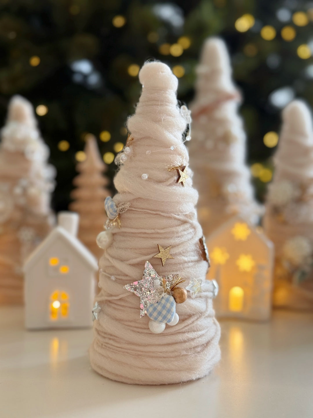 Vanilla Wishes Handmade Yarn Tree (4 options)