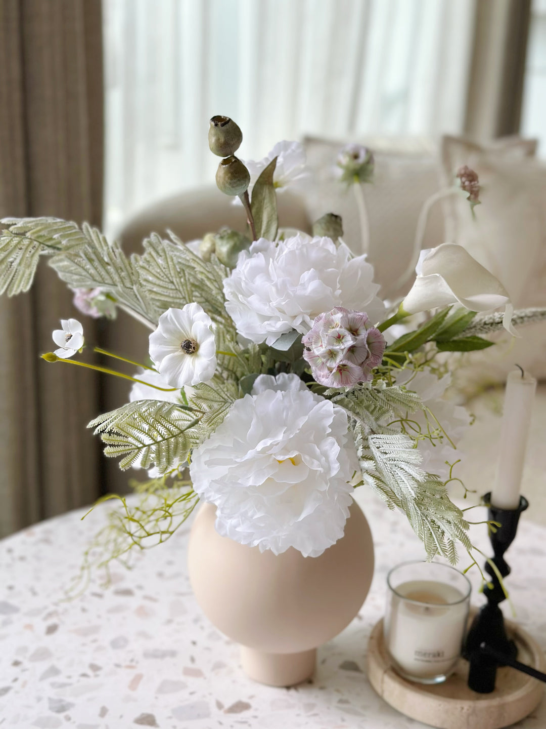 Frosted Meadow Bouquet (all rounded)
