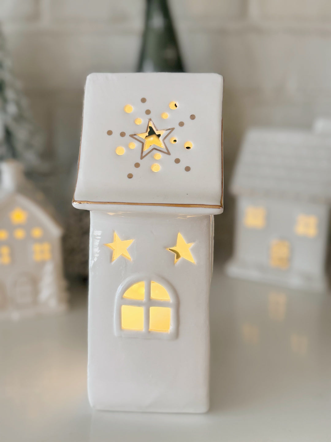 Winter Wishes Light-Up Porcelain Collection (6 options)