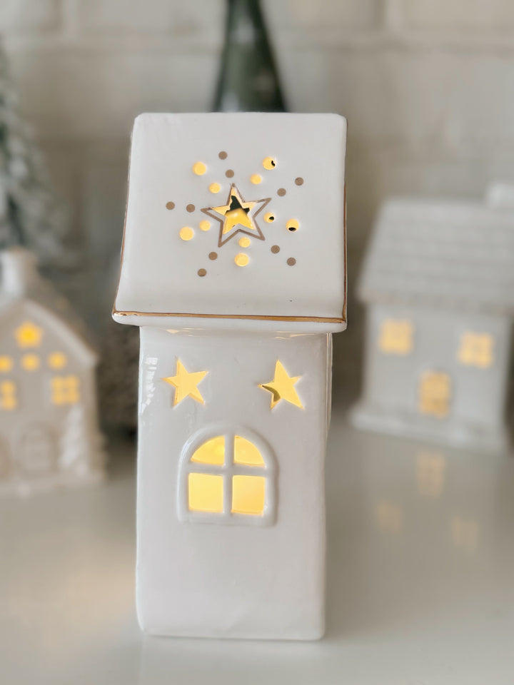 Winter Wishes Light-Up Porcelain Collection (6 options)