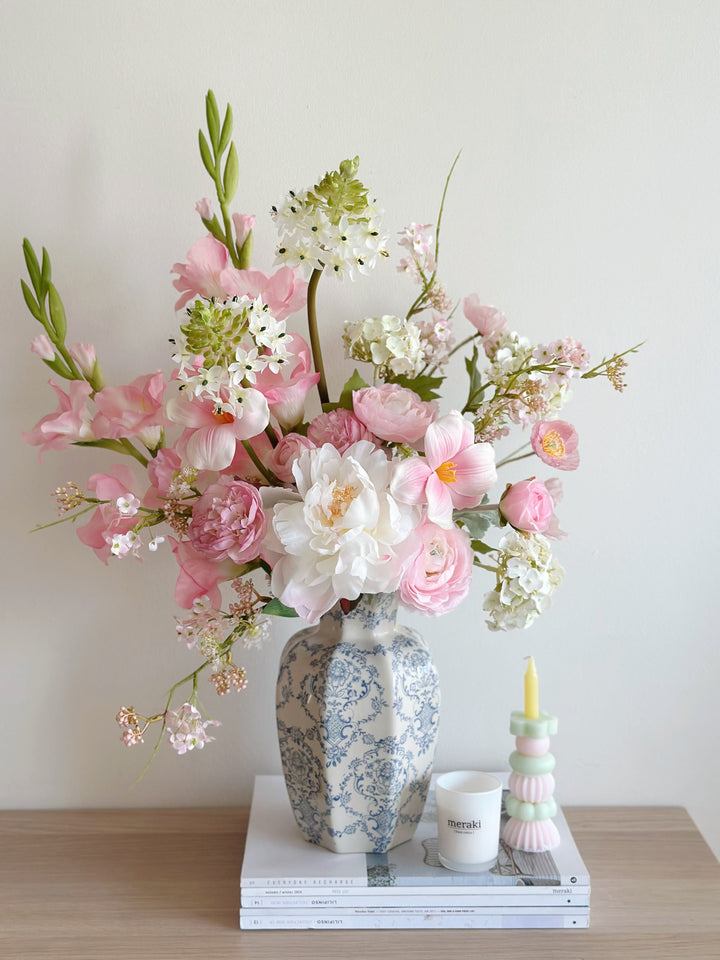 PRE-ORDER (9-13 Feb): Blooming Fortune in Oriental Vase (1-sided)