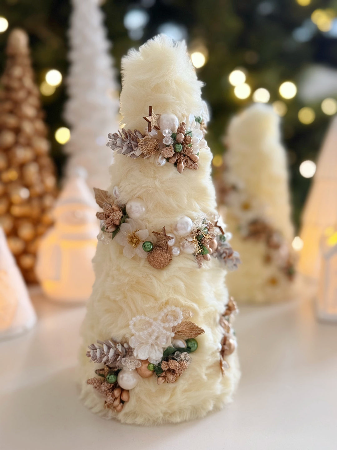Buttercream Wishes Handmade Faux Fur Tree (2 options)