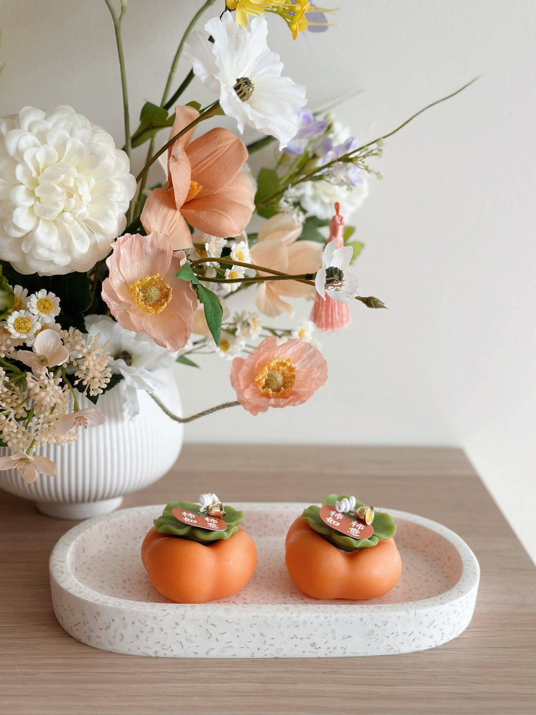 Prosperity Persimmon Decor Candle