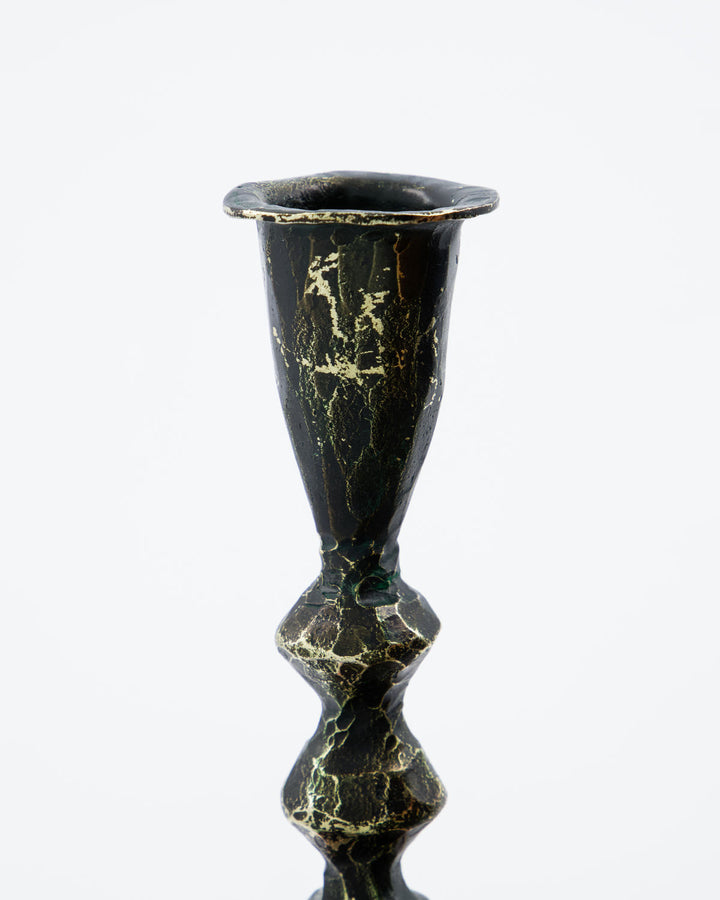 Mero Black Candle Stand - Tall
