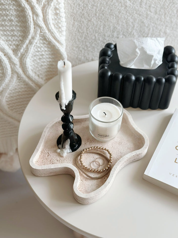PRE-ORDER (9-15 May): Contour Elegance Travertine Tray