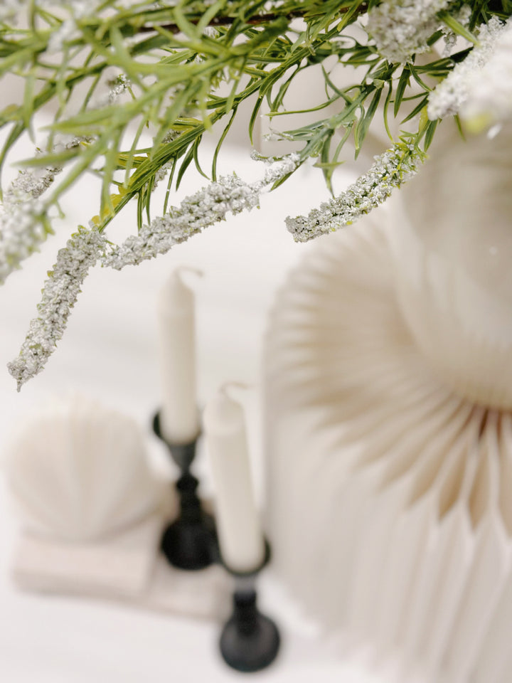 Faux White Lavender Flowers