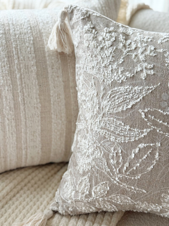 Meadow Embroidery Cushion Cover