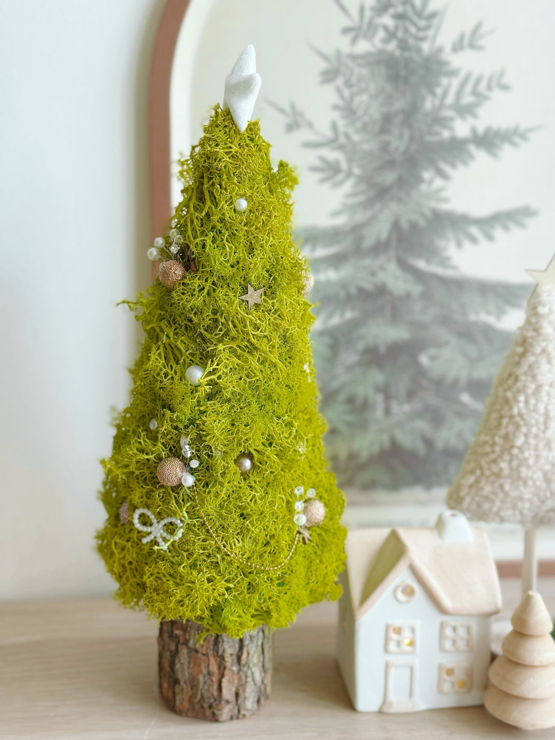 Whimsical Moss Tree Collection (3 options)