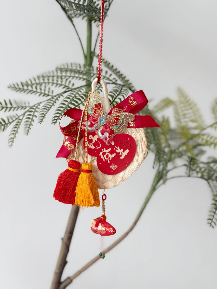 好事发生 Palm Fan Hanging Decor