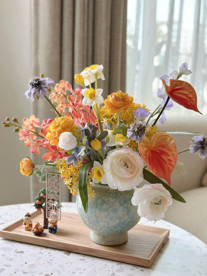 PRE-ORDER (2-6 June): Fortune Blossom in the Vase (1-sided)