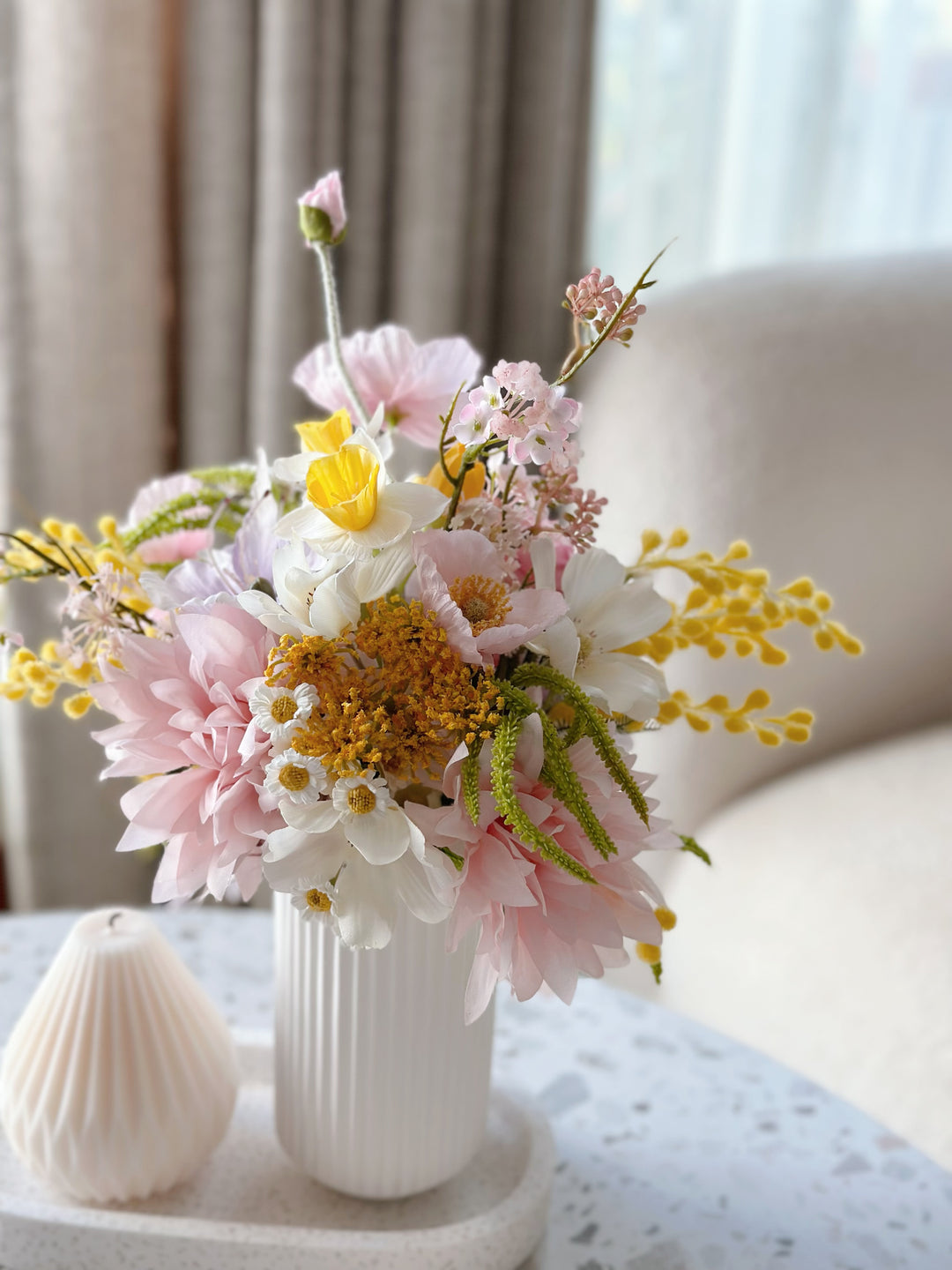Spring Serenity Pastel Bouquet