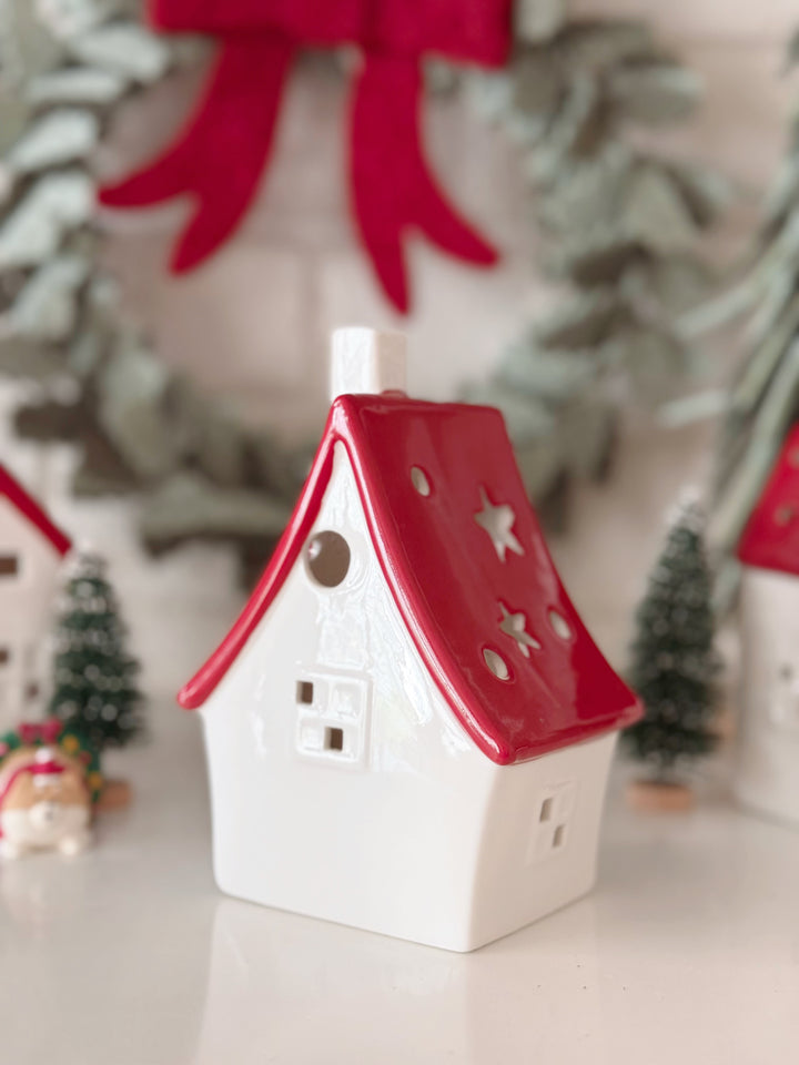 PRE-ORDER (26-30 Oct): Red Roof Light-Up Porcelain Village Collection (4 options)