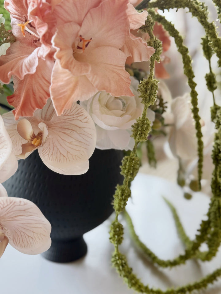 Verdant Peach Cascade In The Vase (2-sided)