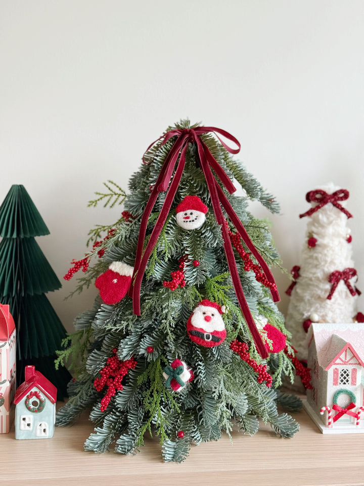 MADE-TO-ORDER: Merry Felt Tabletop Tree