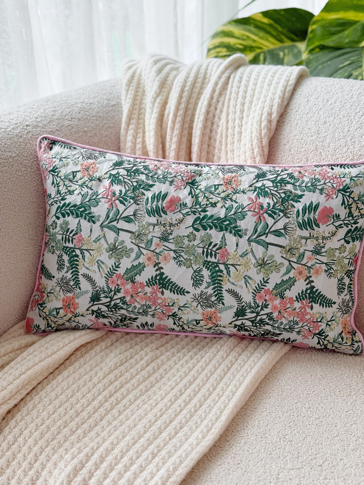 Blush Botanica Waist Cushion Cover