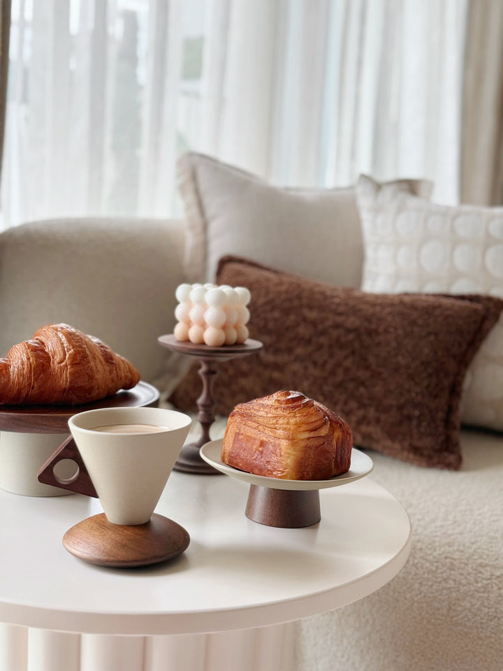 Walnut Display Pedestal