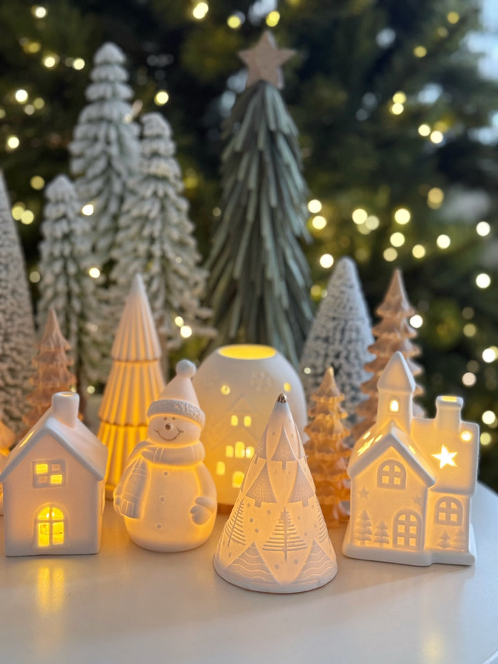 Snowlight Stories Light-Up Porcelain Collection (8 options)