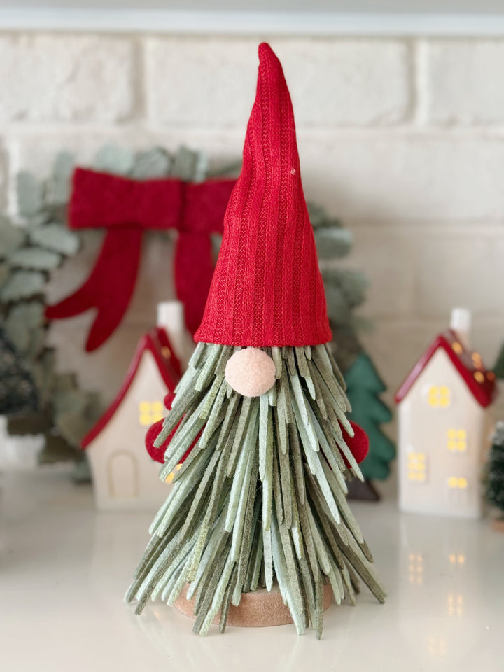 Sage Fringe Christmas Gnomes (2 Sizes)