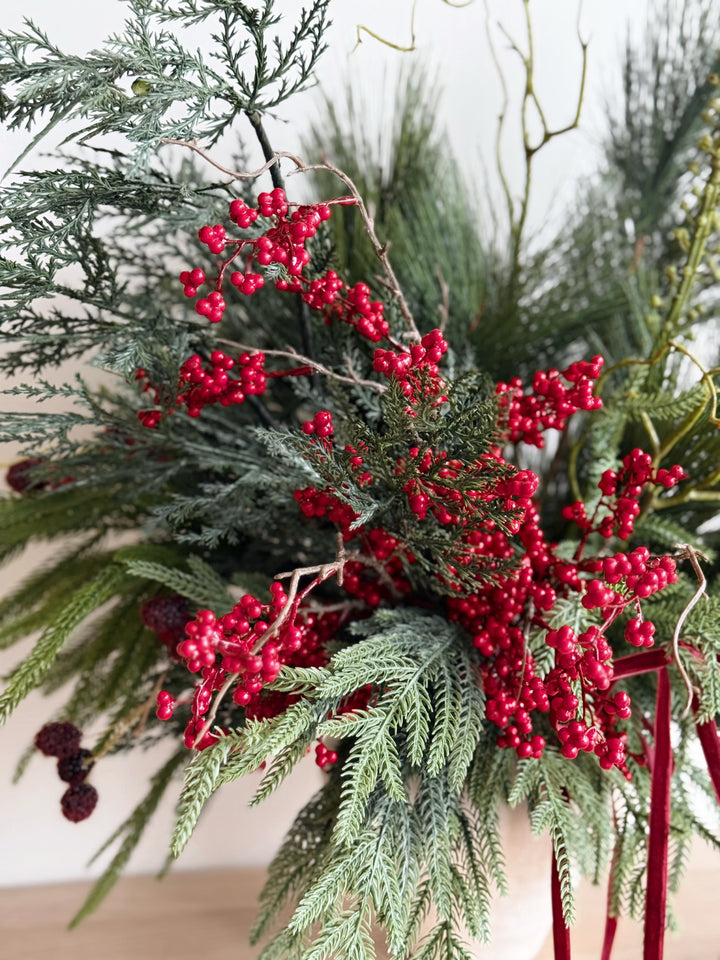 Christmas Forest in the Vase (1-sided)