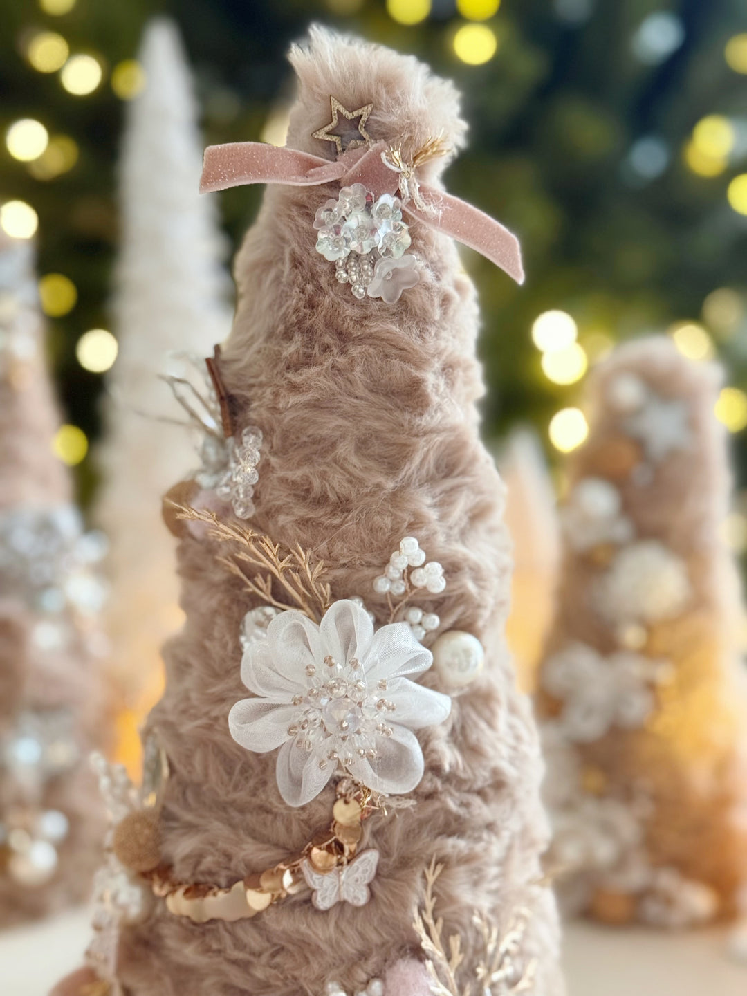 Latte Wishes Handmade Faux Fur Tree (3 options)