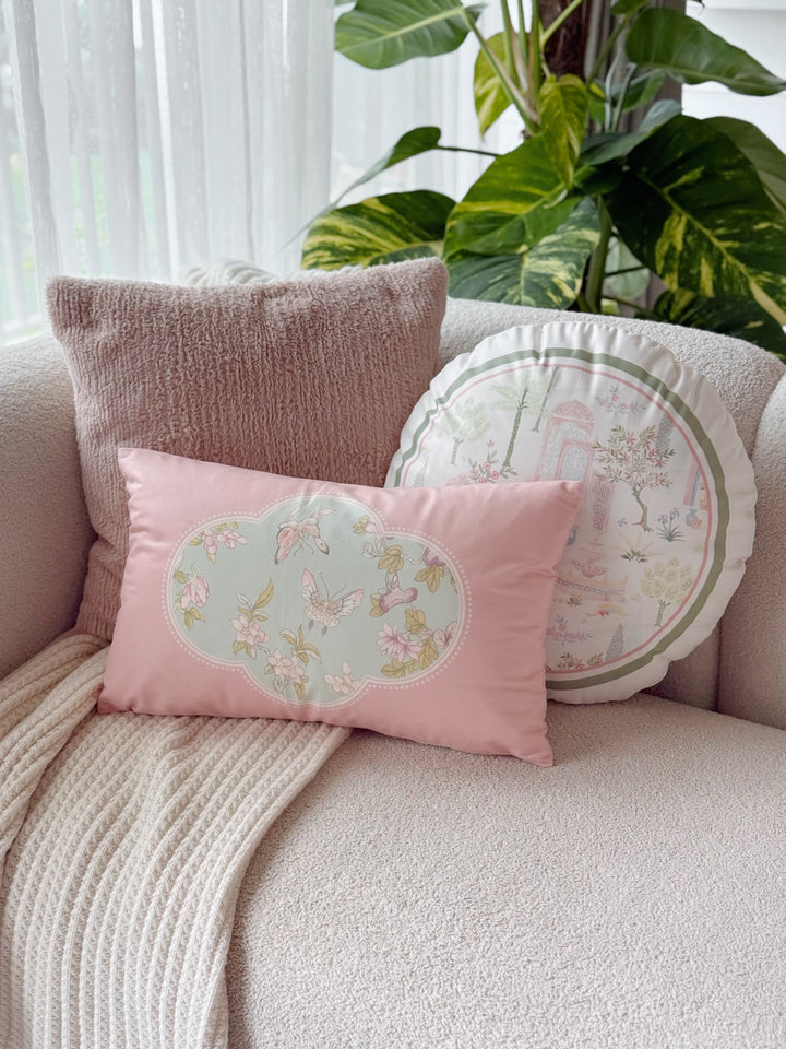 Butterfly Garden Waist Cushion Cover