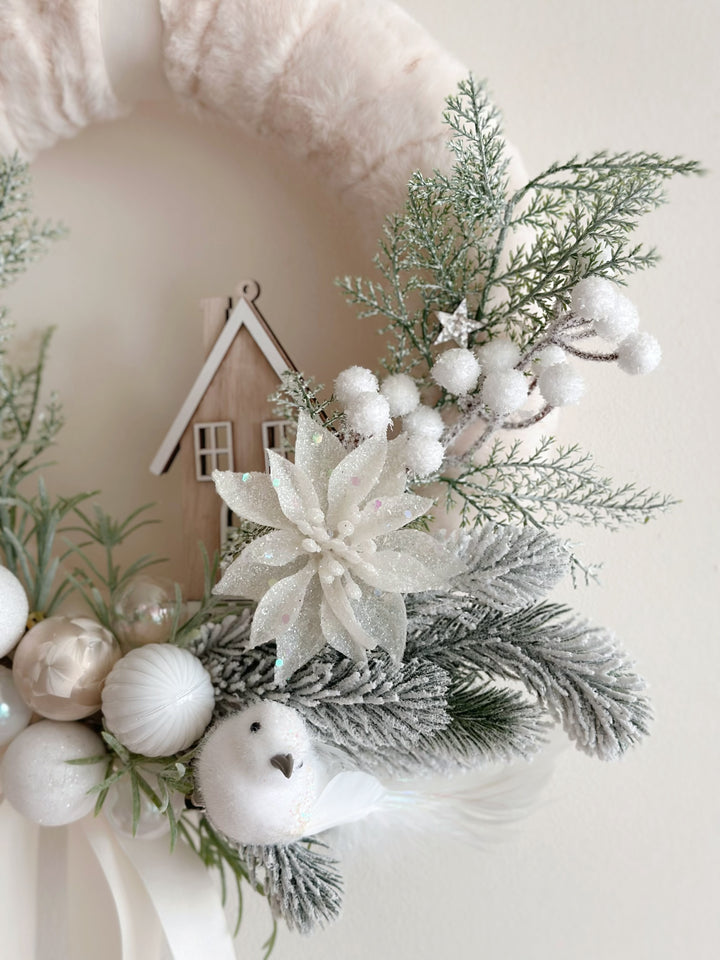 MADE-TO-ORDER: Winter Wonderland Charm Wreath