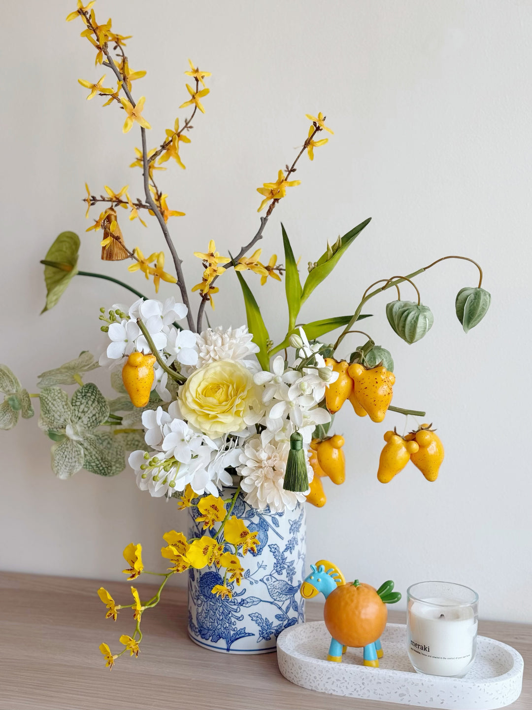 Golden Harvest in the Vase (1-sided) - 3LittlePicks