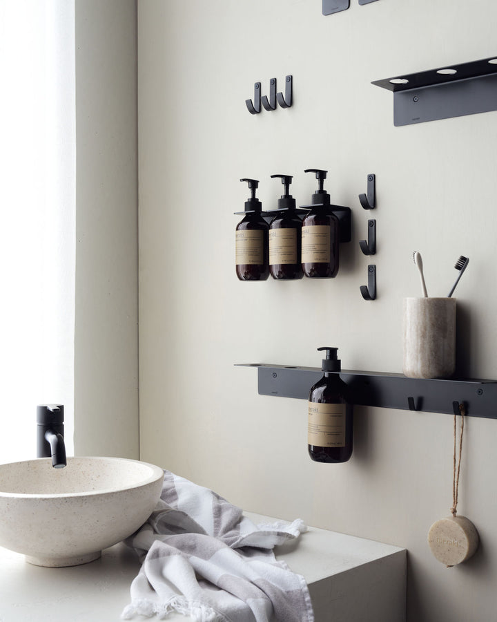 Bottle Hanger - Brushed Black Finish