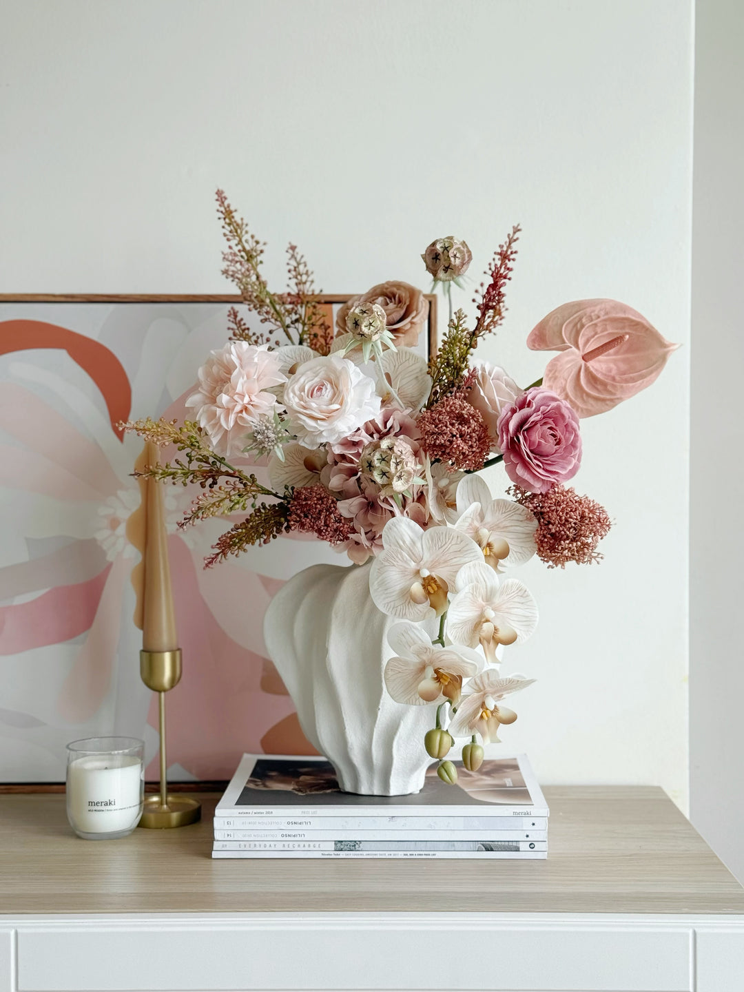PRE-ORDER (19-22 May): Rosé Sculptura Bloom in the Vase (1-sided)