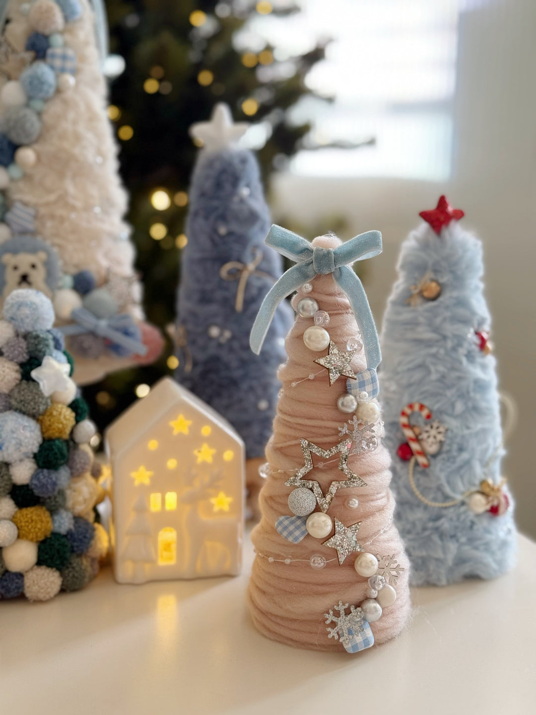Frosted Blue Tree Collection (7 options)