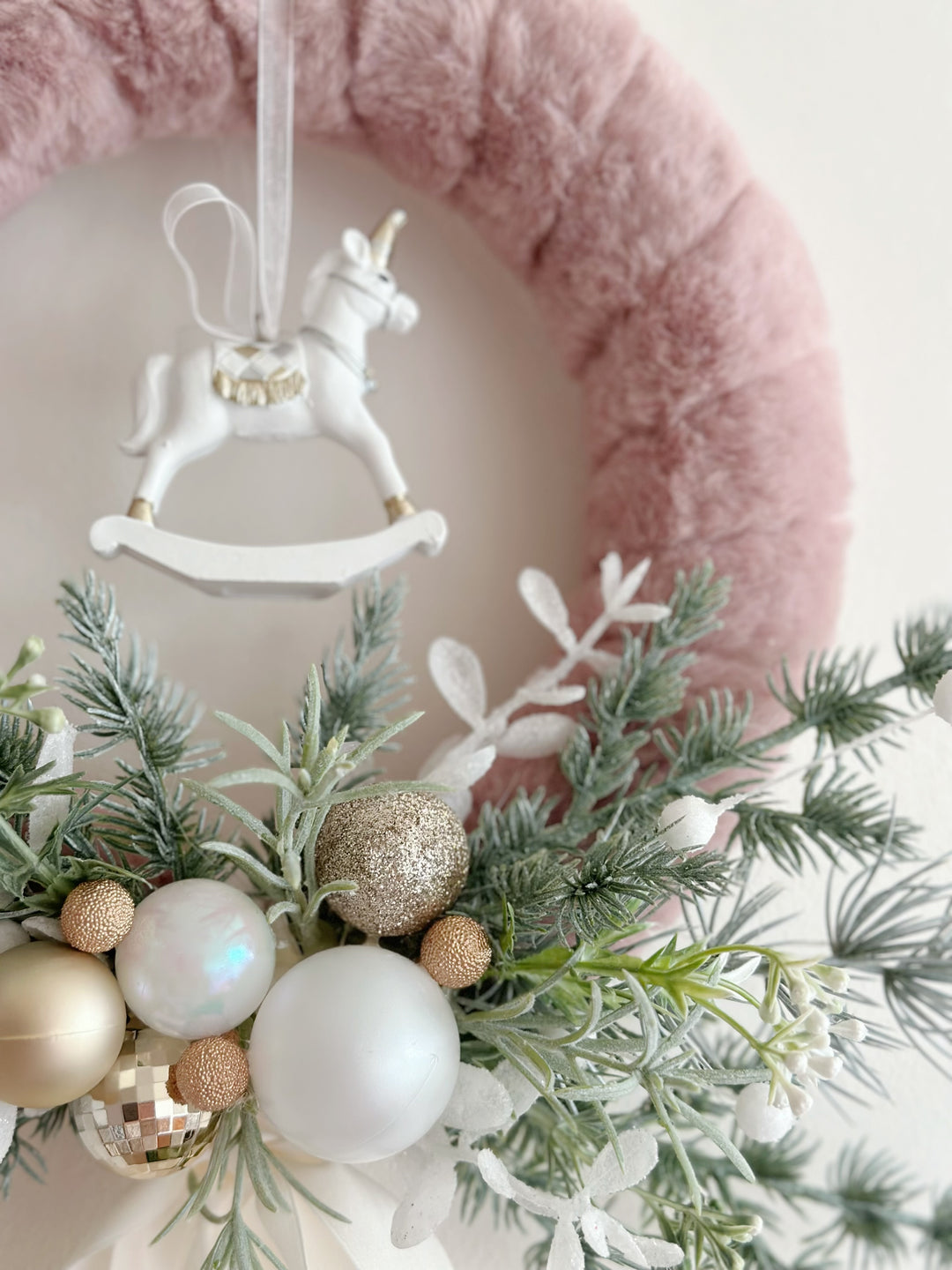 MADE-TO-ORDER: Unicorn Frost Dream Wreath