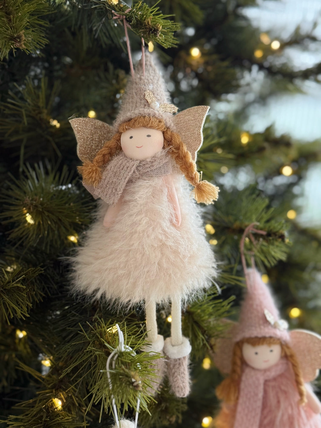 PRE-ORDER (23-28 Oct): Cosy Scarf Fairy Hanging Ornament (3 colours)