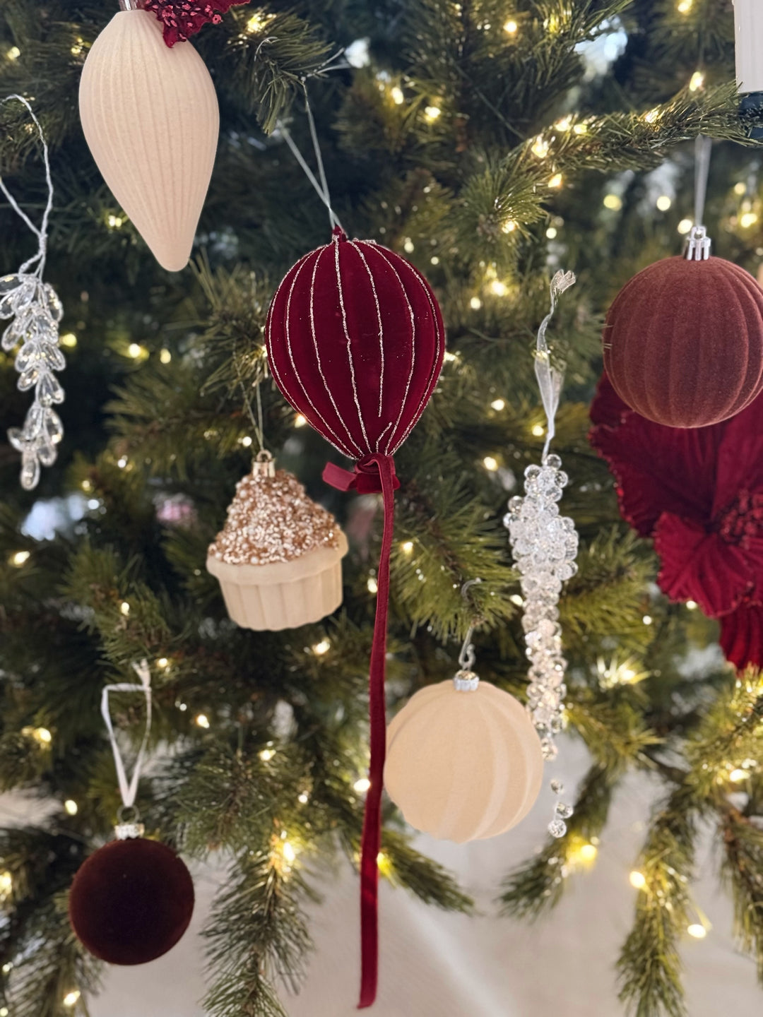 Crimson Flight Ornament