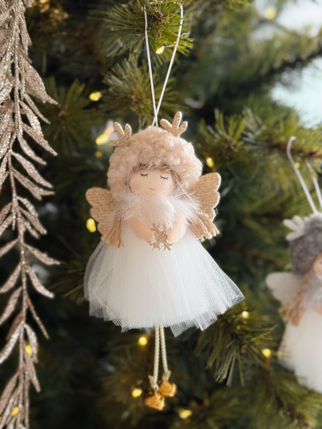 Whisper Angel Ornament (2 colours)