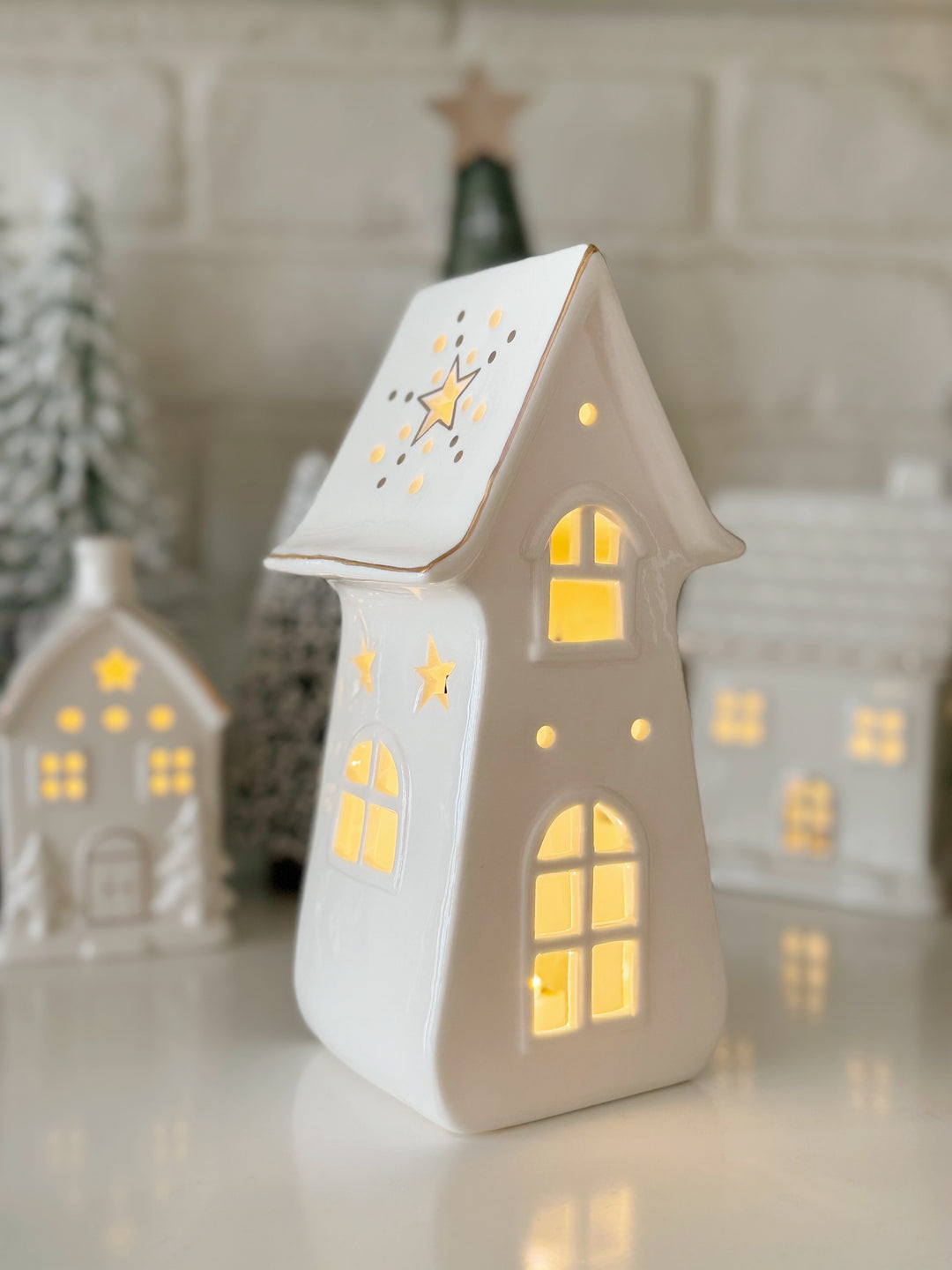 Winter Wishes Light-Up Porcelain Collection (6 options)