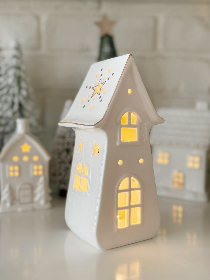 Winter Wishes Light-Up Porcelain Collection (6 options)