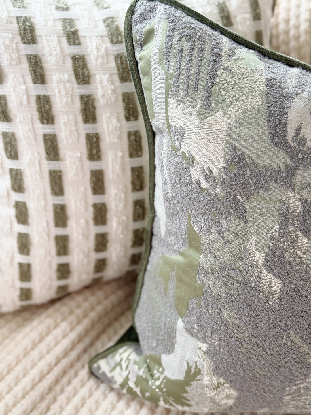 Verdant Mist Cushion Cover